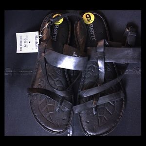 Born Handcrafted Gladiator Strap Sandals